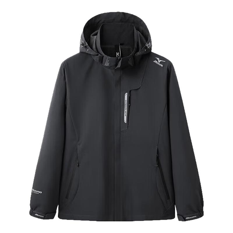 MIZUNO Outdoor Casual Jacket Unisex Spring Autumn Lightweight Windproof Waterproof Couple Coat RTA2CC3103