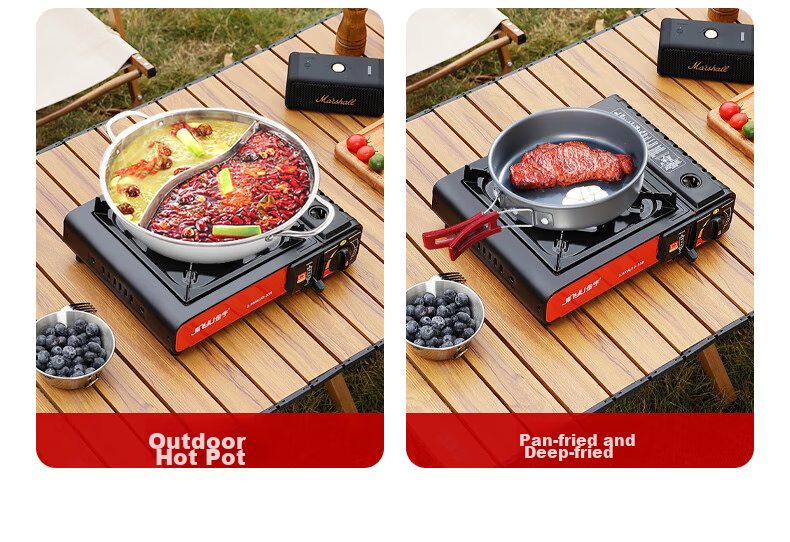 Jinyu Outdoor Camping Stove, Explosion-Proof Camping Cookware, Cassette Stove, Gas Stove for Home Use, Outdoor Magnetic Stove for Home 15