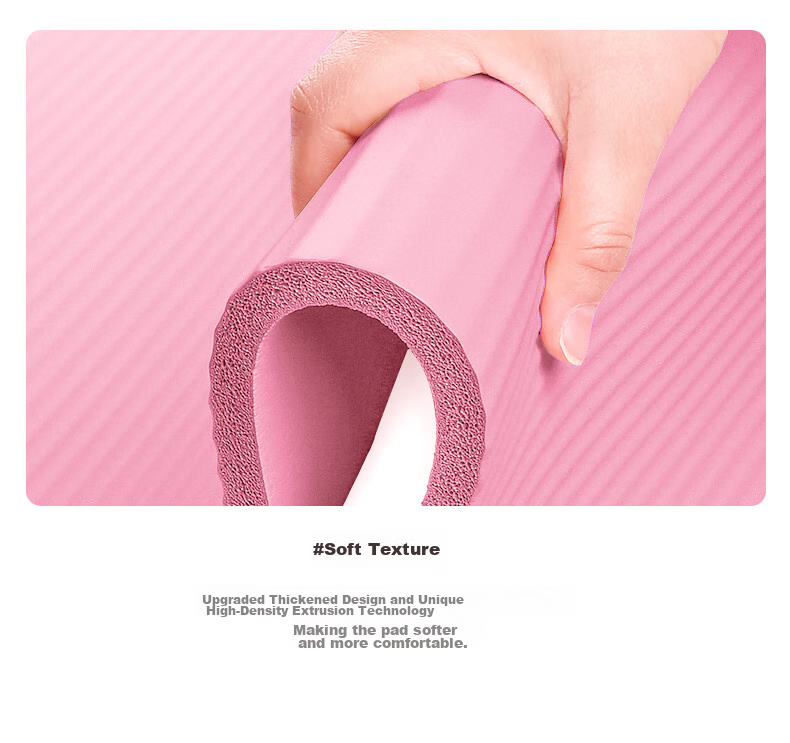 LI-NING Yoga Mat Thickened 15mm Soundproof Shock Absorption Women's Fitness Professional Indoor Aerobics Non-Slip Children's Dance Mat 11