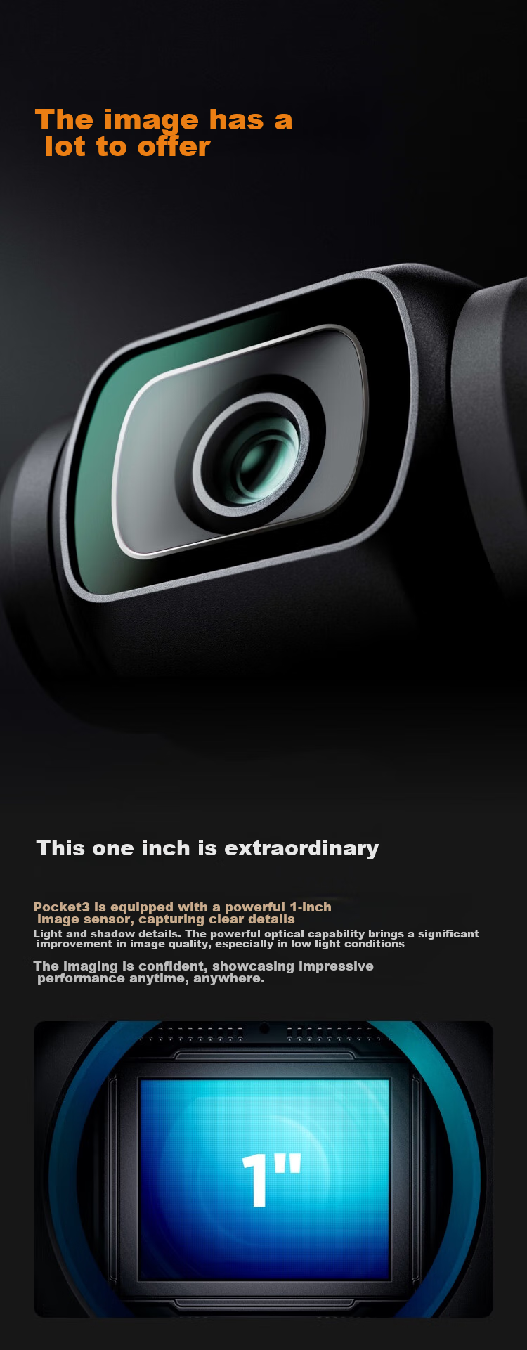 DJI Osmo Pocket 3 All-In Kit, 1-Inch Pocket Gimbal Camera, OP Lingmou Handheld Digital Camera, Travel Vlog, Portable Beauty Camera 9
