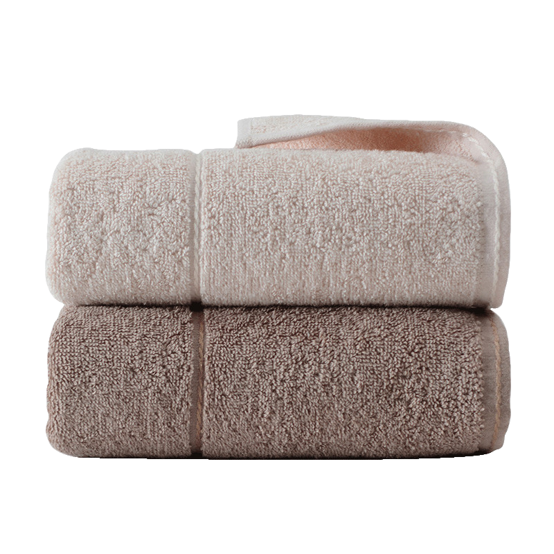 Grace Xinjiang Cotton Antibacterial Towels, Extra Large Pure Cotton Standard Adult Plain Color Good Quality Large Towels, 2-Pack for Sports