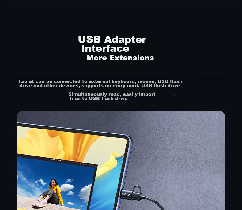 UGREEN Compatible with Huawei NM Storage Memory Card/SD/TF Card, USB/Type-C3.0 Card Reader, Supports Phones/computers/Apple 17/16/iPads Tablets/External Flash Drive Expansio 8