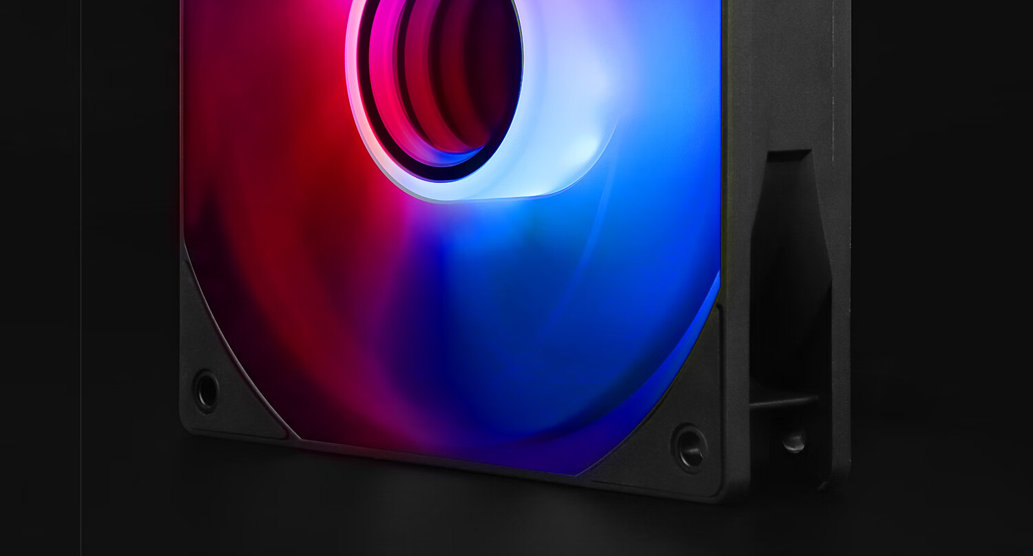 Thermalright TL-C12B V3 Black ARGB 12cm Case Fan, Infinite Mirror Light Fan, RGB Fan, 4-PIN PWM Speed-Adjustable Fa 3