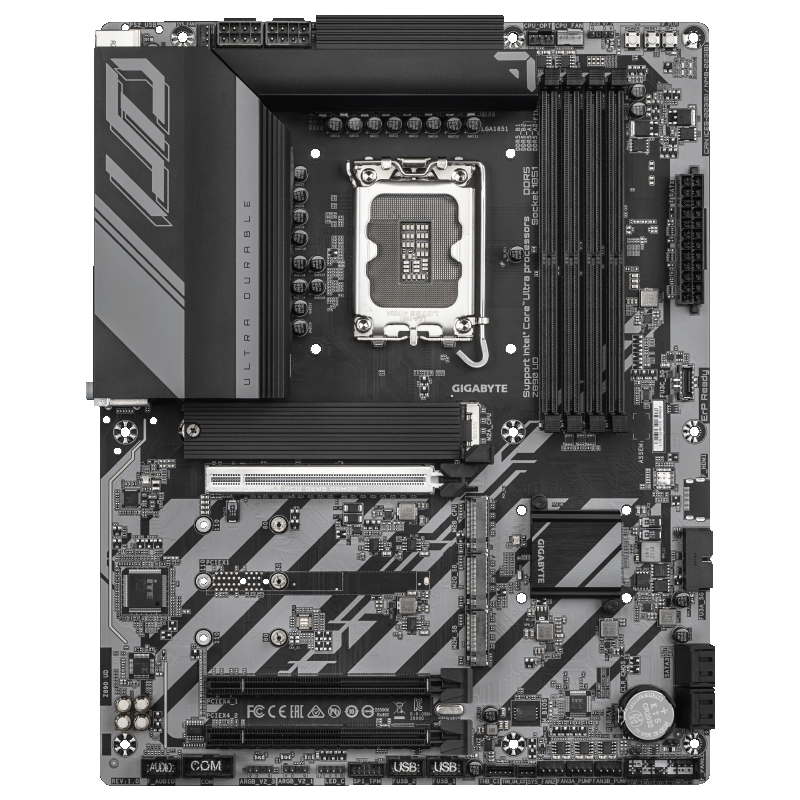 GIGABYTE Ultra-Durable Z890 UD DDR5 Motherboard, Supports Intel CPU Ultra 265K 285K 270K PLUS LGA 1851