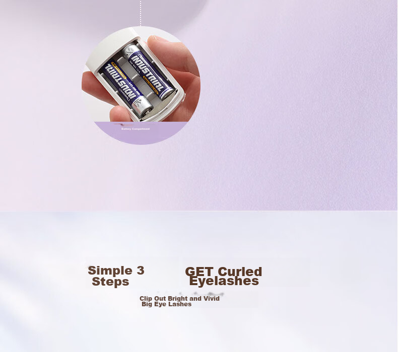 Goood Borderless Electric Eyelash Curler with Constant Temperature Heating, Long-Lasting Curling Tool for Eyelashes, No Drooping 11