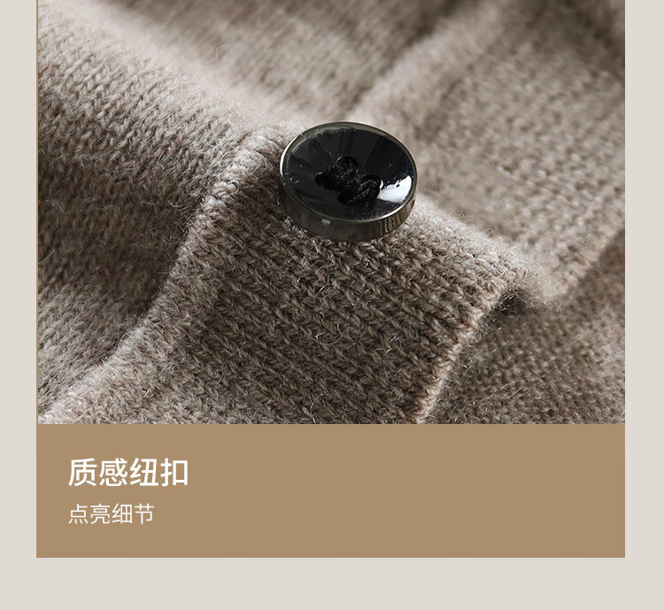 Antonio 600g Heavyweight Thickened 100% Wool Sweater Business Casual Men's Polo Shirt Autumn Winter Thick Knitwear 8