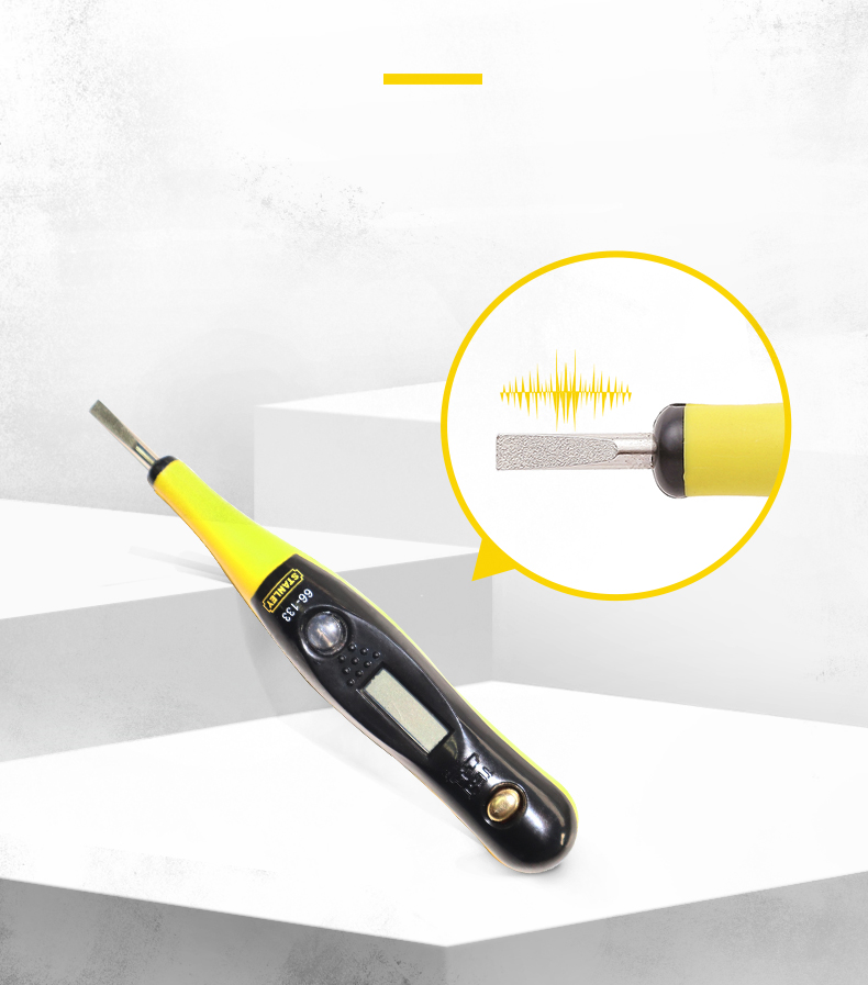 STANLEY Advanced Digital Display Voltage Tester, High-Precision Sensing, Multifunctional Intelligent Voltage Pen, Breakpoint Line Detection, 66-133 2