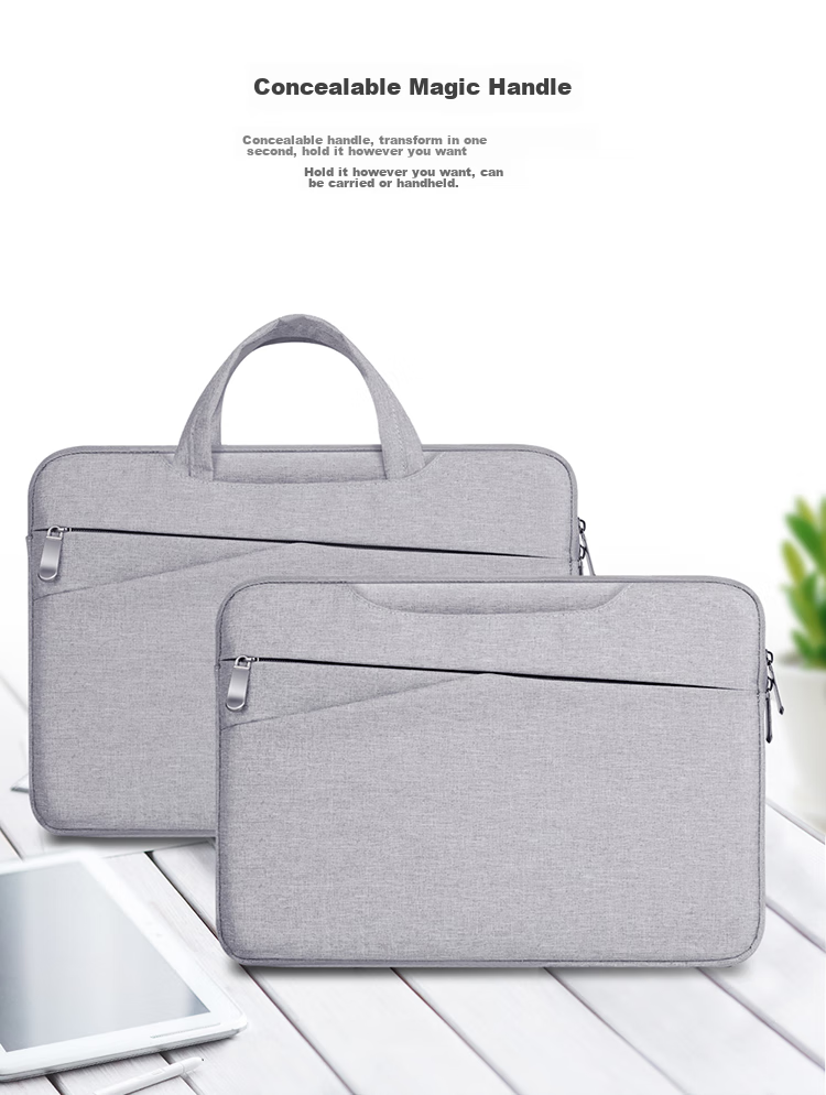 BUBM Laptop Bag for Apple And Lenovo 15.6-Inch Laptops, Women's Handheld Business Sleeve Bag 6