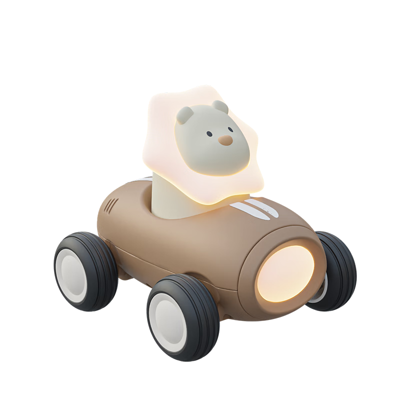 YEEHOO Baby Inertia Glider, Infant Toy Car Gift Box, Children's Small Car Model, Push Car, Birthday Present