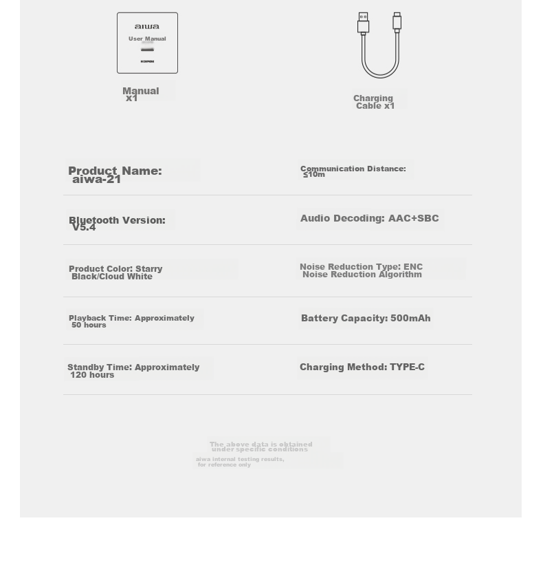 Aiwa AW50 Cycling Delivery Helmet Bluetooth Headset with External Microphone, Waterproof Long Battery Life for Meituan JD.com Ele.me Commuting Running Business Half Helmet Specialized Electric Bike Single 26