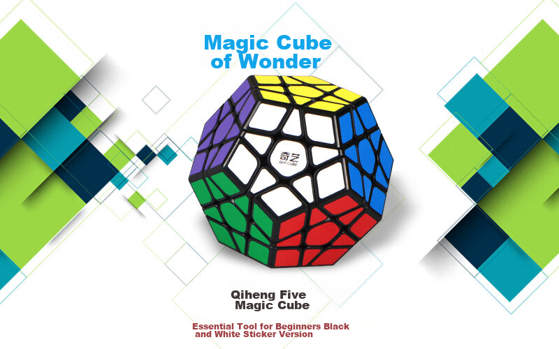 Qiyi 9-Piece Rubik's Cube Gift Set, 2x2 3x3 23x23 Mirror Pyramid, Children's Day Gift Toy 15