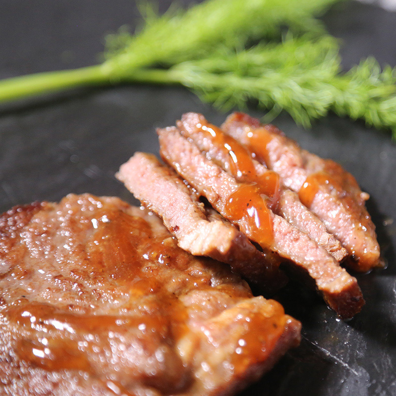 恒都 国产整切西冷眼肉牛排套装 1.5kg(10片) 含酱整切调理牛排