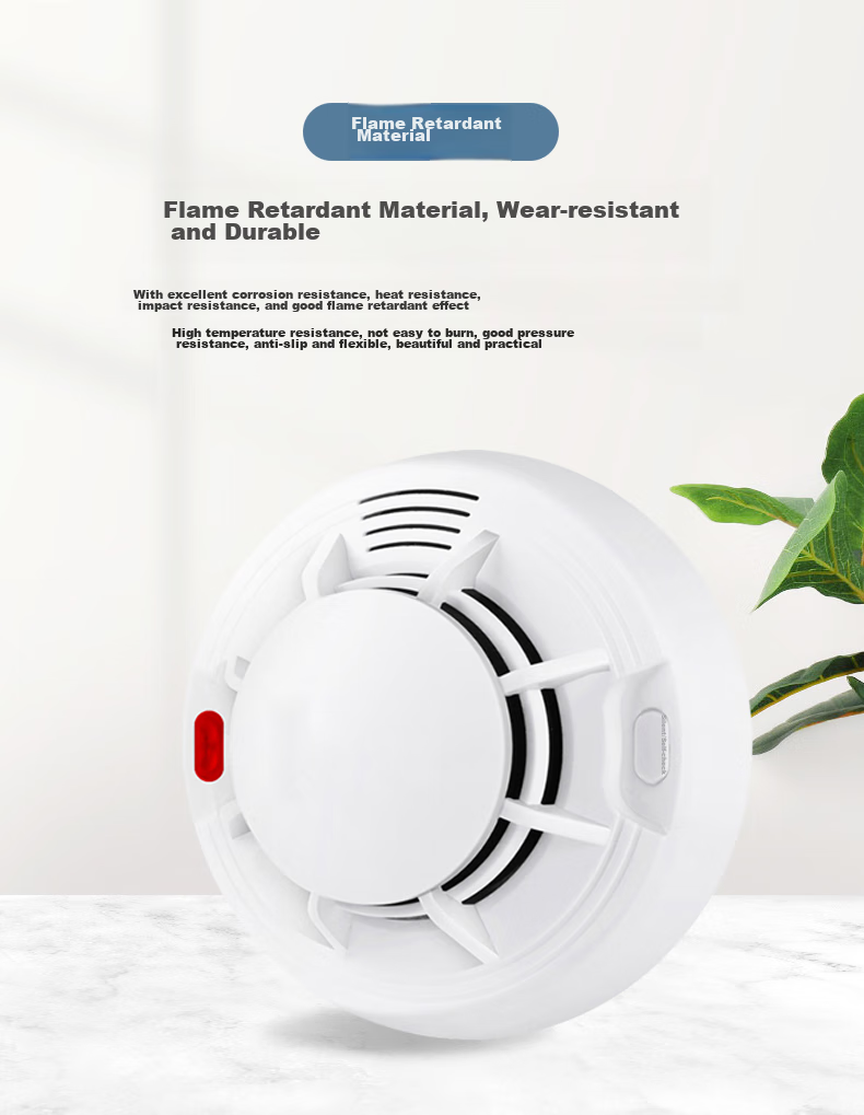 LFang PS-819D WIFI Smoke Alarm, 3C Certified Fire Detector for Home Use, Remote Mobile Phone Notification, Smoke Sensor 10