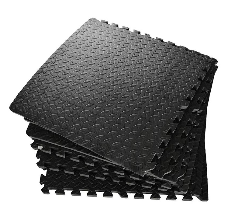 PROIRON Puli'ai Gym Floor Mat, Exercise Mat, Treadmill-Specific Soundproof Mat, Floor Pad, 2 Cm Thick, 6 Pieces 2