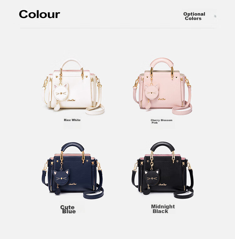 JUST STAR Handbag for Women, 2026 New Luxury Fashion Tote Bag, Shoulder Crossbody Bag, Ladies' Purse, Birthday Gift 10