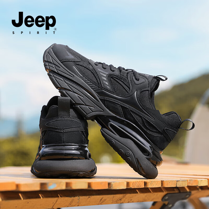 Мужские кроссовки JEEP SPIRIT, модные кроссовки "папины" кроссовки, удобные повседневные туфли, серый, размер 43