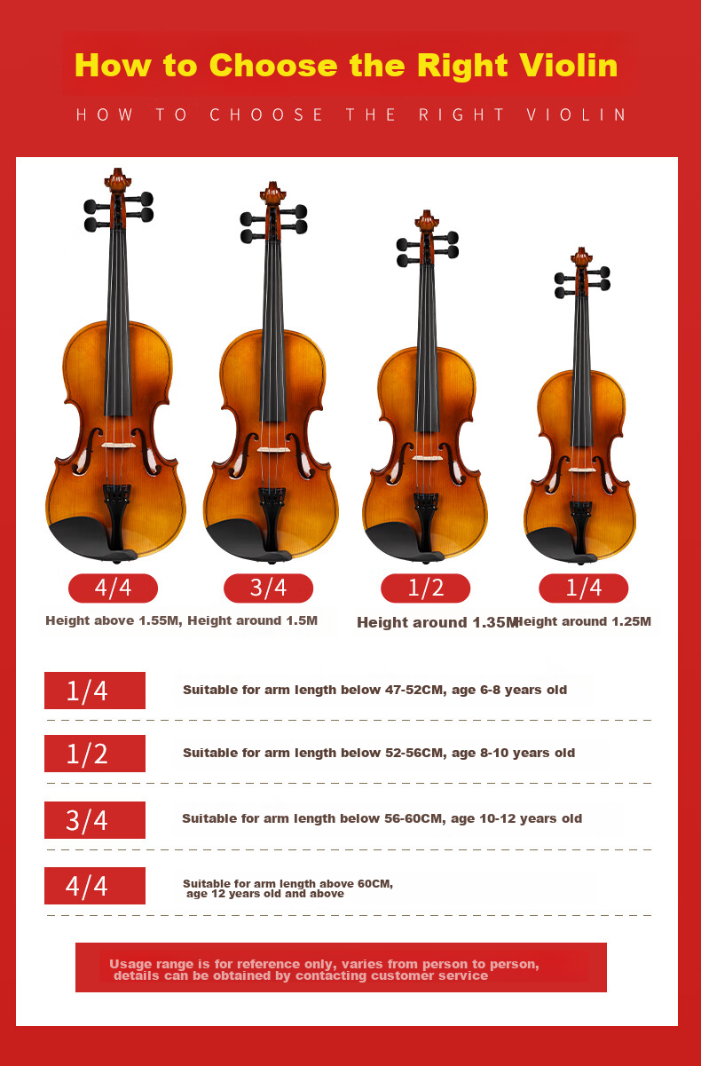 Minsine Handmade Solid Wood Violin 4/4 Size Adult Beginner Student Entry-Level Performance Instrument 1