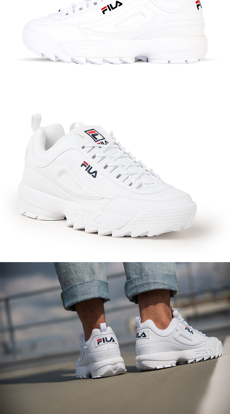 斐乐(fila)【王源同款】男女老爹鞋情侣跑步鞋运动复古休闲 disruptor