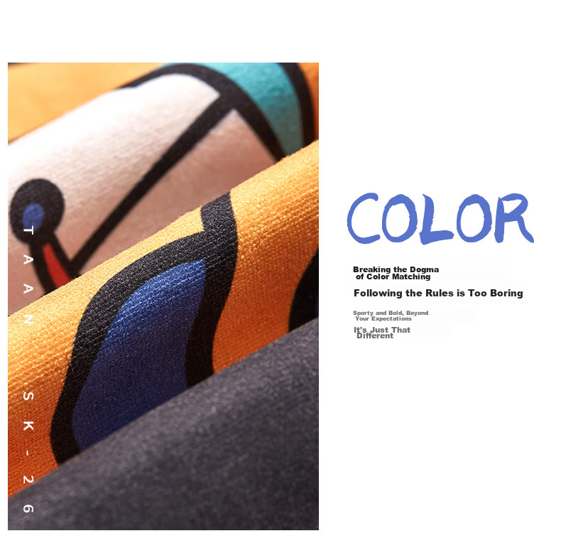Taan Sports Towel Trendy Badminton Tennis Swimming Fitness Sweat-Absorbing Fiber Towel, Soft And Breathable SK26 3