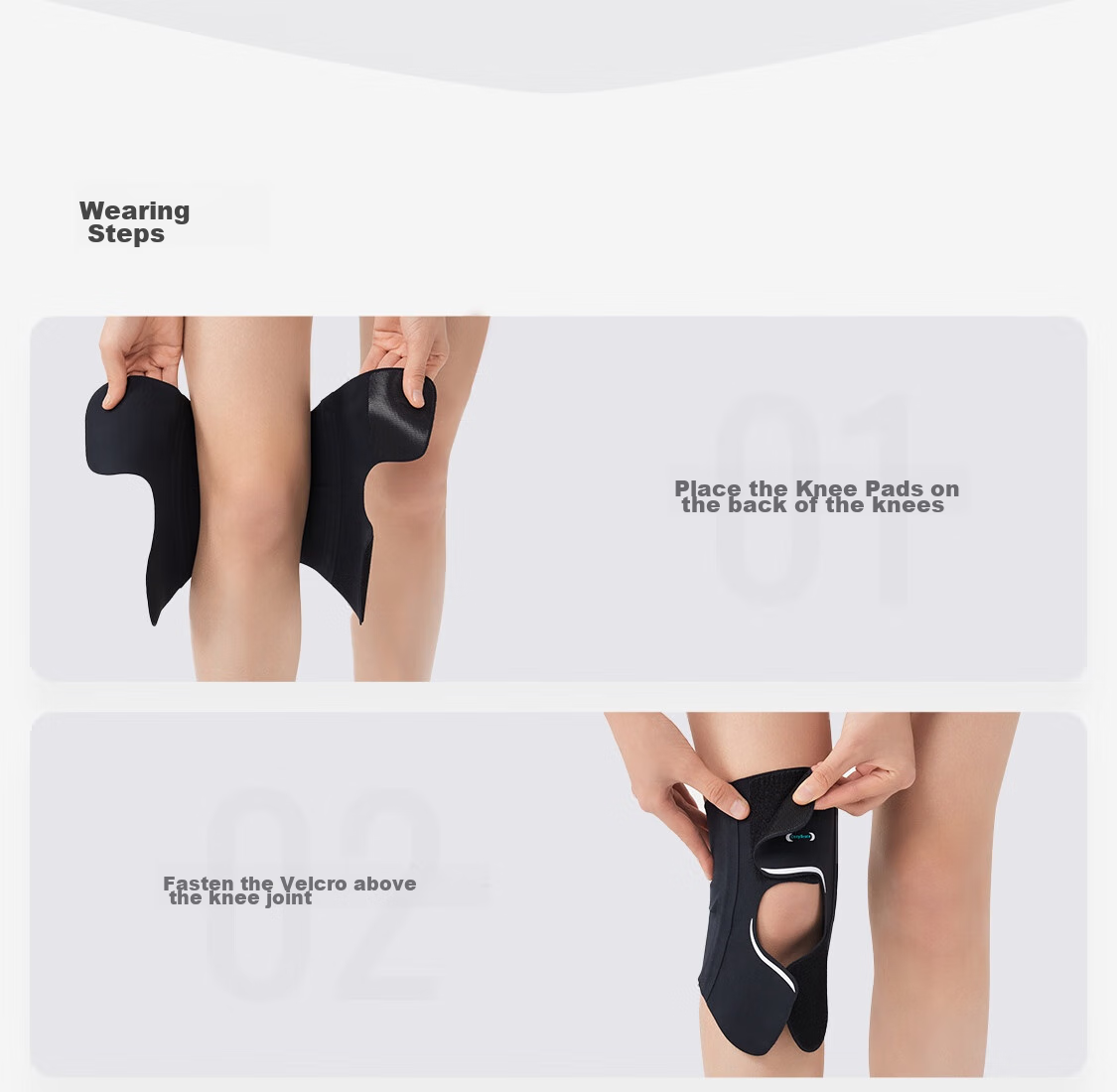 Keep Skin-Friendly Bare-Feel Knee Brace for Fitness, Basketball, Running, Jumping Training, Sports Meniscus Knee Protector K-Rox 27