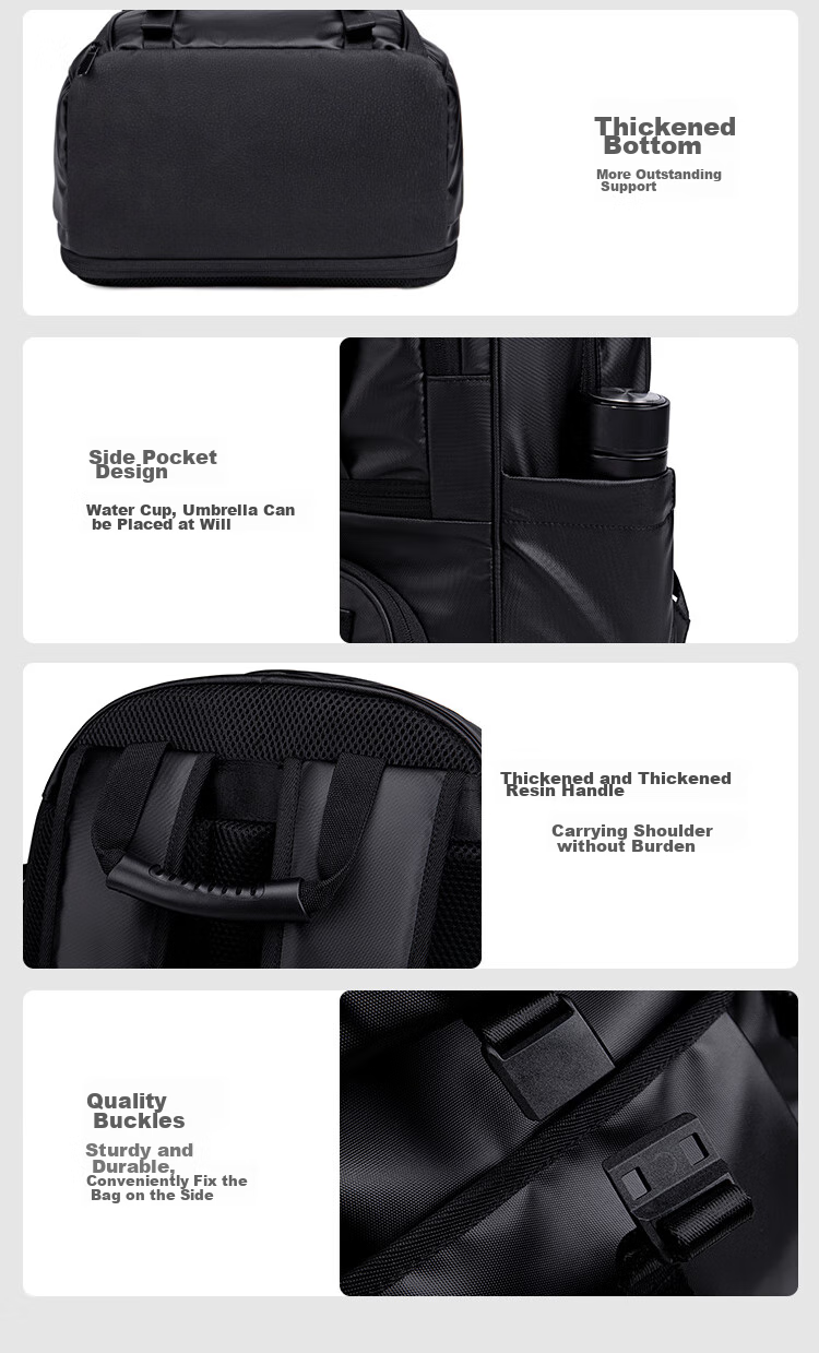 JD Original Black Knight 2026 New Outdoor Men's Backpack, Large Capacity 80L Hiking Sports Bag for Business Trips And Travel 17