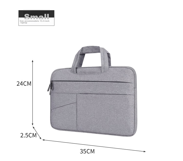 BUBM Laptop Handbag for Men, Suitable for Apple, Lenovo, Huawei 13-Inch Computers, Briefcase Inner Pocket Bag 14