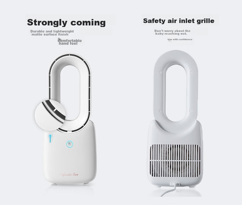 Kewo [Ice Mist Cooling] Desktop Fan Mini Air Conditioner Dormitory Office Ultra-Quiet Home Table Fan Circulating Large Mist Humidifier Bladeless Cooling Device 11