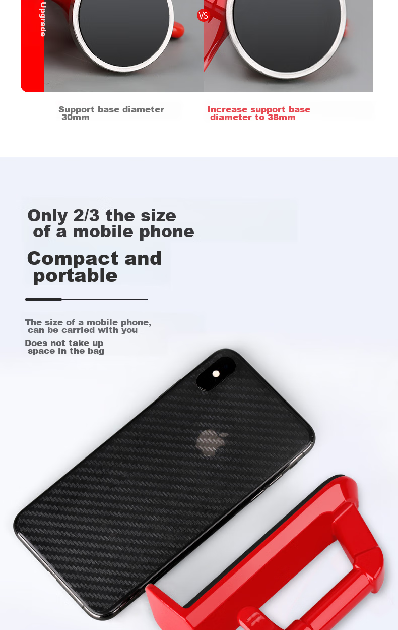 Etravel Door Stopper Travel Strong Door Blocker Card Door Opener for Women's Self-Defense Anti-Theft Essential Device Hotel Guesthouse Home Portable Safety Lock Door Stopper China Red 6