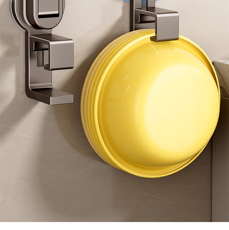 Xinpei Stainless Steel Wall-Mounted Hook for Bathroom Sink, No Drilling Required, Storage Rack for Washbasin And Bathtub 1