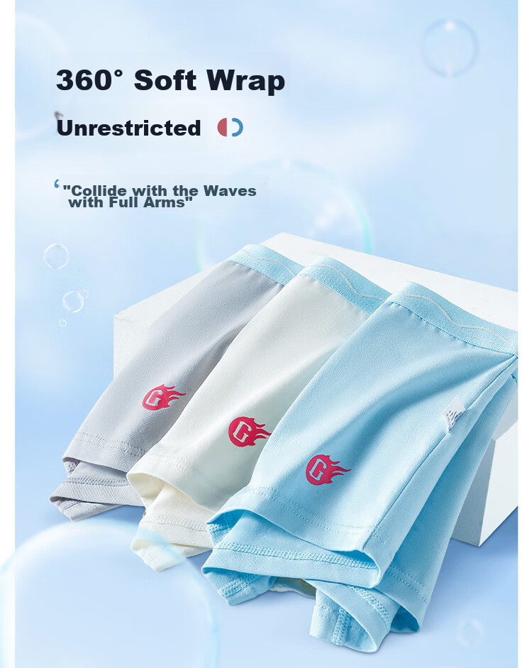 Bingxuemumian Boys' Cotton Boxer Briefs, 7A Grade Antibacterial, for School-Age Children And Teenagers in Puberty 2