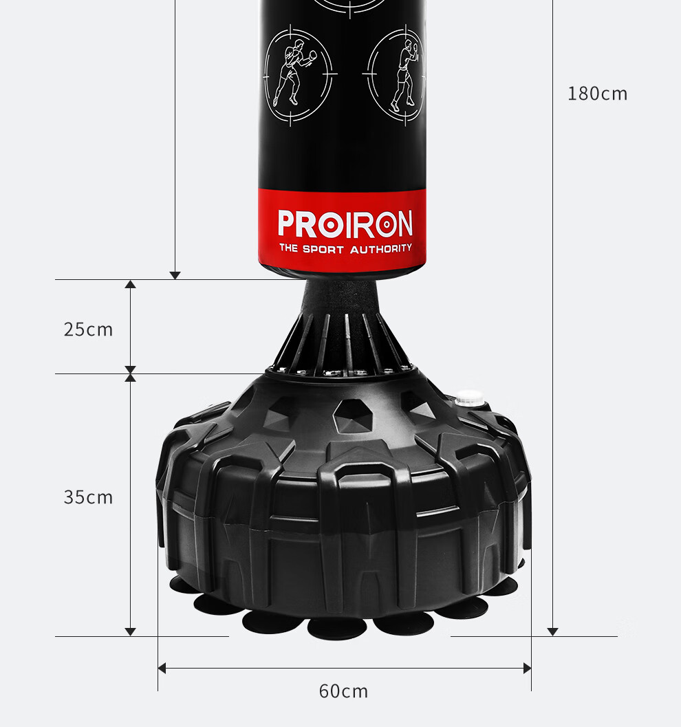 PROIRON Puli'ai Punching Bag, Freestanding Boxing Target, for Home Use, Adults And Children, Martial Arts, Fighting, Sanda, Tumbler 26