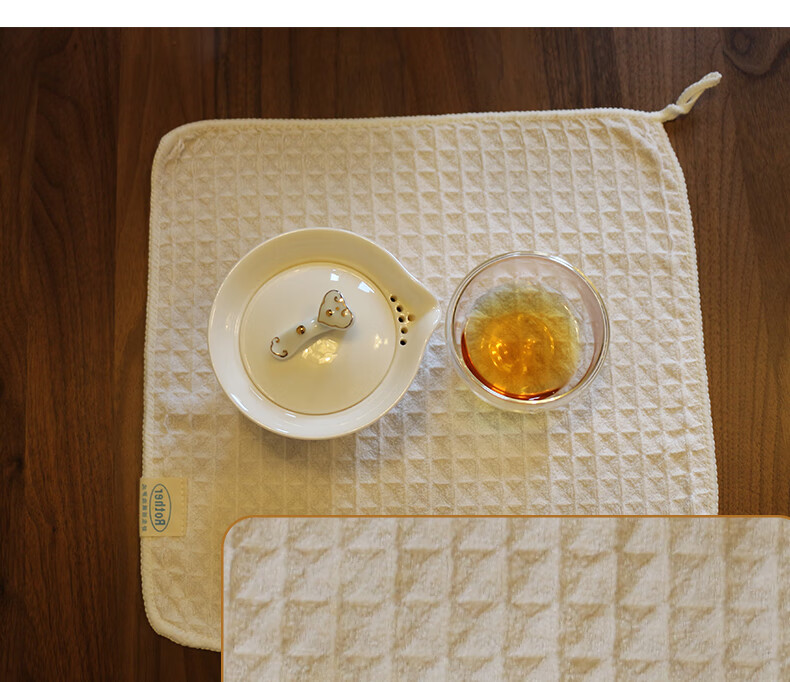 Rother Floor Cleaning Cloth 24*40cm*3 Pieces, Lint-Free Floor Towel, Flat Mop Replacement 7