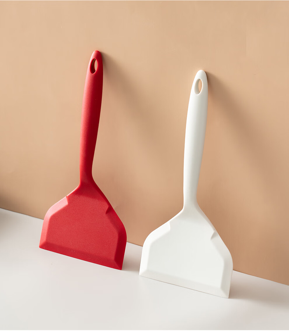 Onlycook Mini Silicone Spatula And Soup Ladle Set, Non-Stick Heat-Resistant Silicone Spatula And Ladle, Two-Piece Set 10