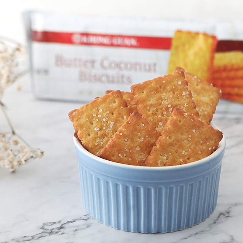 康元 椰子奶油饼干200g 儿童早餐饱腹糕点心下午茶休闲零食节日网红
