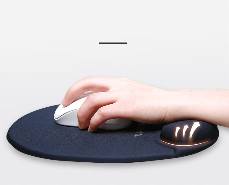 Rantopad TOTO Pro Memory Foam Wrist Rest Mouse Pad Lycra Surface Large Ergonomic Hand Support Mat Office Gaming FPS Smooth Non-Slip Desk Pad Mig 7