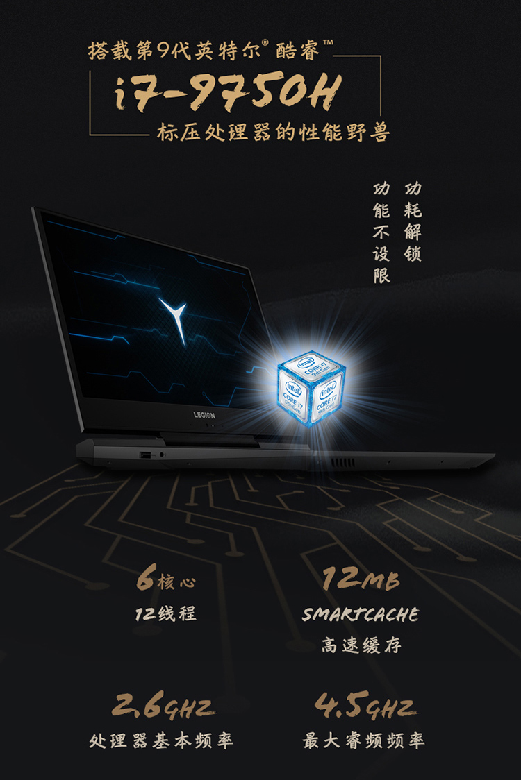 联想 拯救者 Y7000P 15.6英寸游戏本(i7/16G/1T固态/GTX1660Ti/144Hz屏幕) 图1