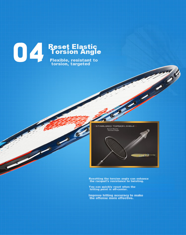 Li-Ning Badminton Racket Middle Shaft Carbon 280 Carbon Composite Pair AYPV087-22 (Strung with Shuttlecock And Grip) 7