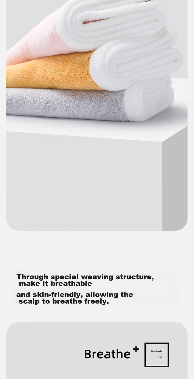 GGT Japanese Women's Hair Drying Cap, Absorbent Quick-Drying Shower Cap, Highly Effective Water Absorption, Thick Hair Towel for Adults, Yingruo 9