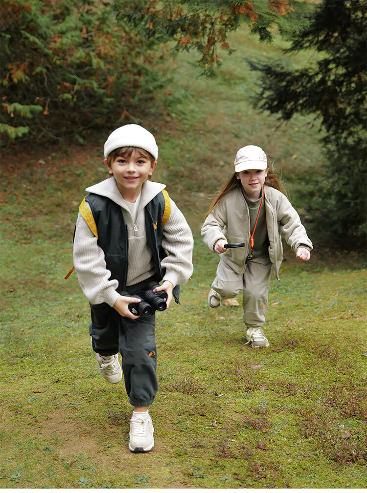 MARC&JANIE [Shanxi Outdoor] Boys And Girls Patchwork Fleece Jacket, Children's Outerwear for Spring And Autumn, 241153 7
