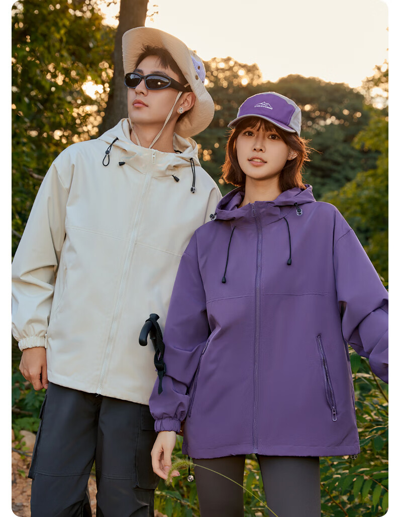 Baleno Jacket for Men And Women, Spring And Autumn Fashion Simple Windproof Casual Hooded Jacket, Loose Versatile Zip-Up Cardigan Spring Outfit 20