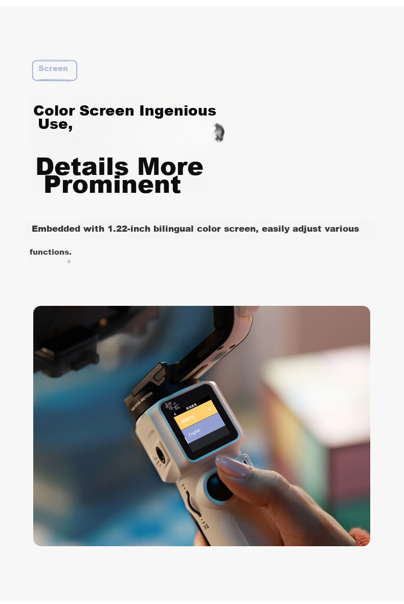 Zhiyun CRANE M3S Cloud Crane Gimbal Stabilizer, Handheld Camera Stabilizer for DSLR And Mirrorless Cameras, Lightweight Commercial Photography Stabilizer, Standard Versio 9