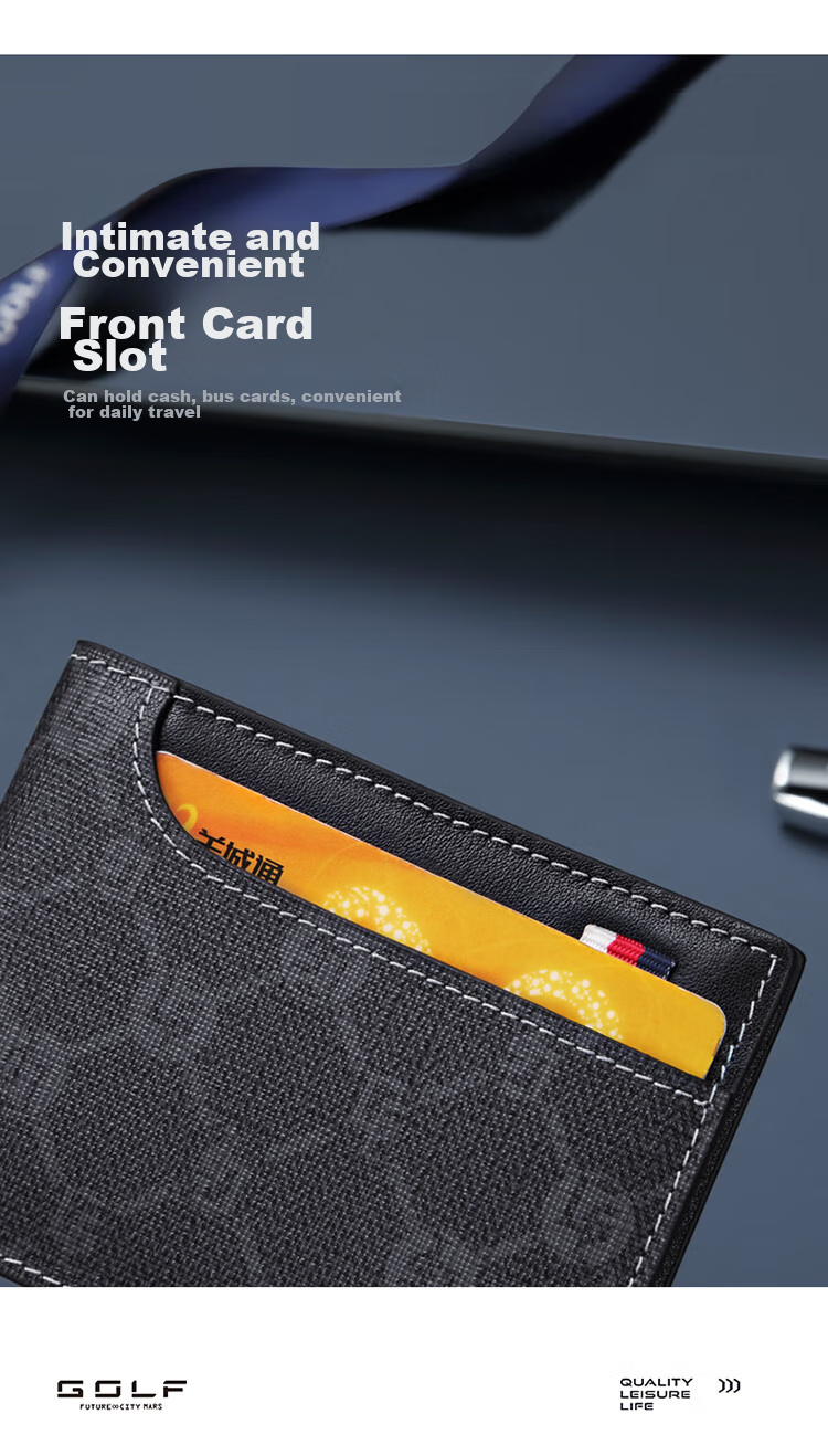 GOLF Driver's License Holder for Men And Women, Car Driving Permit Case, Protective Cover, Card Holder, Gift Box Set 4