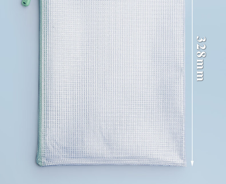 Licao File Bag Zipper Bag A4 Mesh Transparent Exam Paper Storage Bag for Middle School Entrance Exams And Elementary School Students, Subject Pouches, Large Capacity Office File Folder Macaron Color 10 Pieces 13