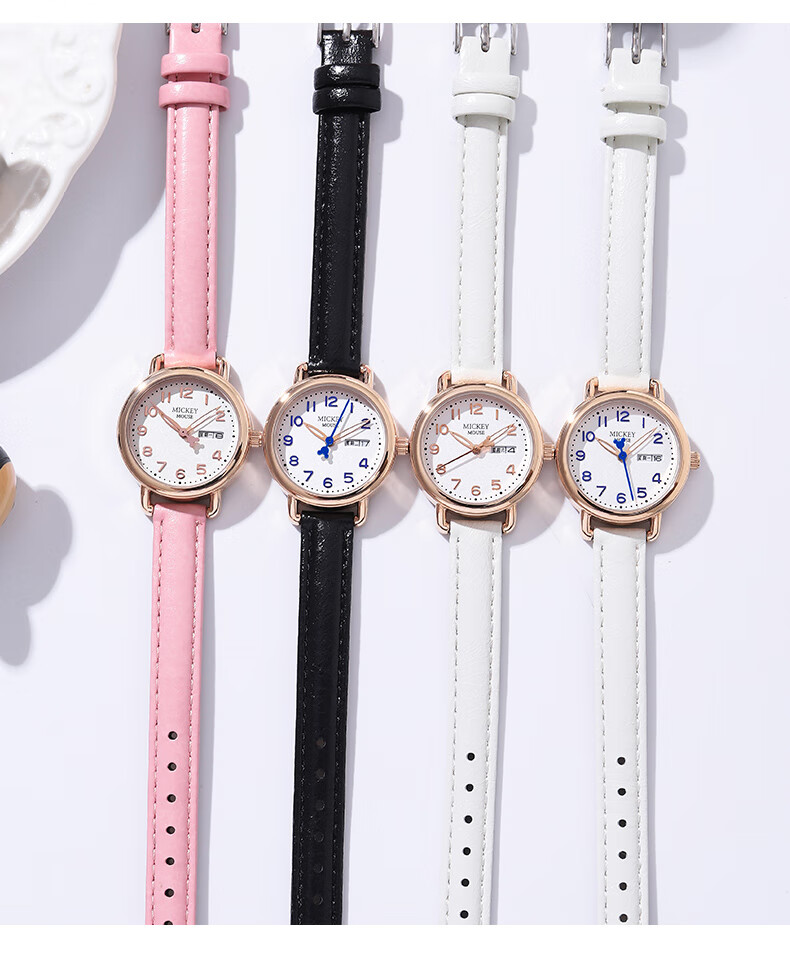 Disney Watch for Female Students, Ladies, Middle School Girls, High School Students, Female Exam Takers, Birthday Gifts, Waterproof Watch for Junior And Senior High School Students 15