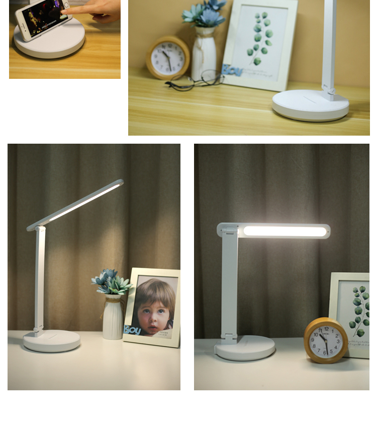 大头人 datouren led充电台灯护眼灯学生卧室床头灯小夜灯书桌阅读