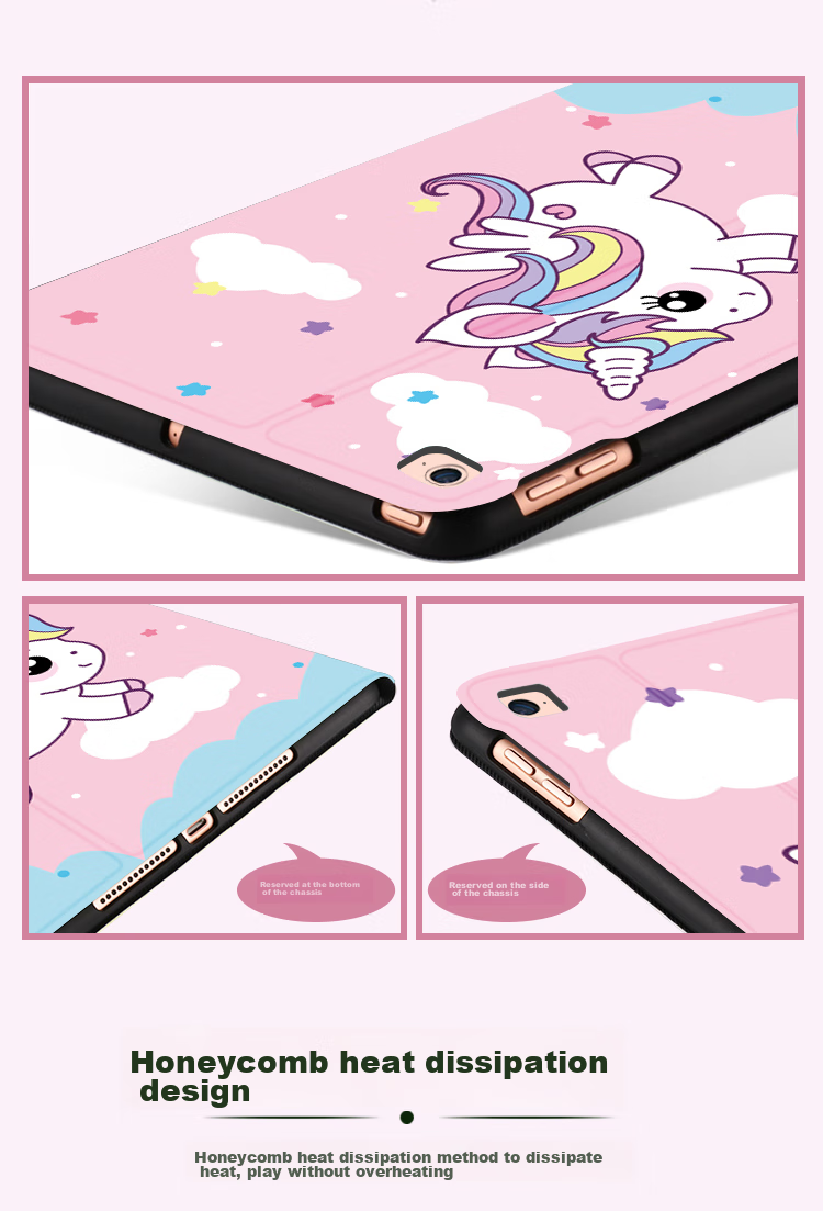 Jiangming IPad 5/6 Case, 9.7-Inch Apple Tablet Protective Cover, Compatible with 2017/2018 Models, Colorful Painted Design with Stand, Shockproof Case for Men, Women, And Childre 7