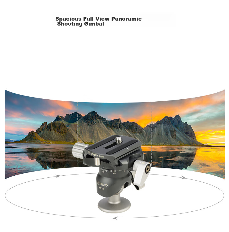 Benro SC05K Mini Professional Carbon Fiber Desktop Tripod, Macro Climbing DSLR Mirrorless Camera Lightweight Portable Gimbal Phone Clamp Vlog Tripod Kit 8