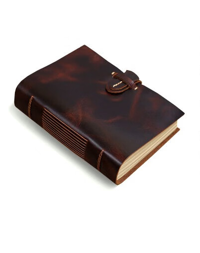 一本时光牛皮本子复古手工加厚笔记本欧式创意日记本商务定制记事本