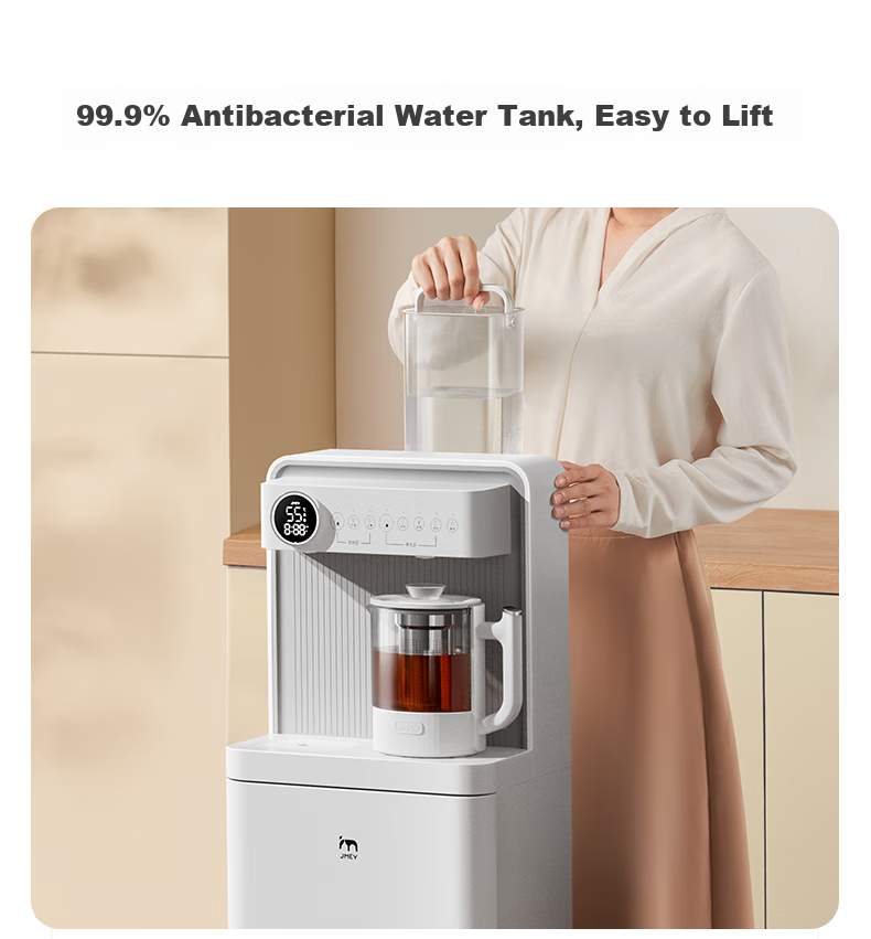 JMEY Instant Hot Water Dispenser, High-End Smart Tea Bar Machine for Home Use, Direct Drinking Machine, Bottom-Loading Water Tank, Electric Kettle, All-In Machine for Living Room And Office, C5PLUS 20