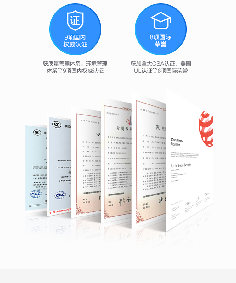 美的 全自动波轮洗衣机 8公斤 专利免清洗 图11